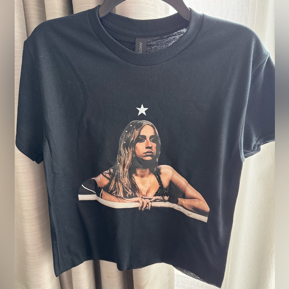 Tate McRae Custom Hand Made Rhinestone Concert Tour Crop Top